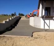 TP de la Save  Terrassement de cour � Clermont Sav�s