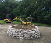 TP de la Save  Massif enrochement 